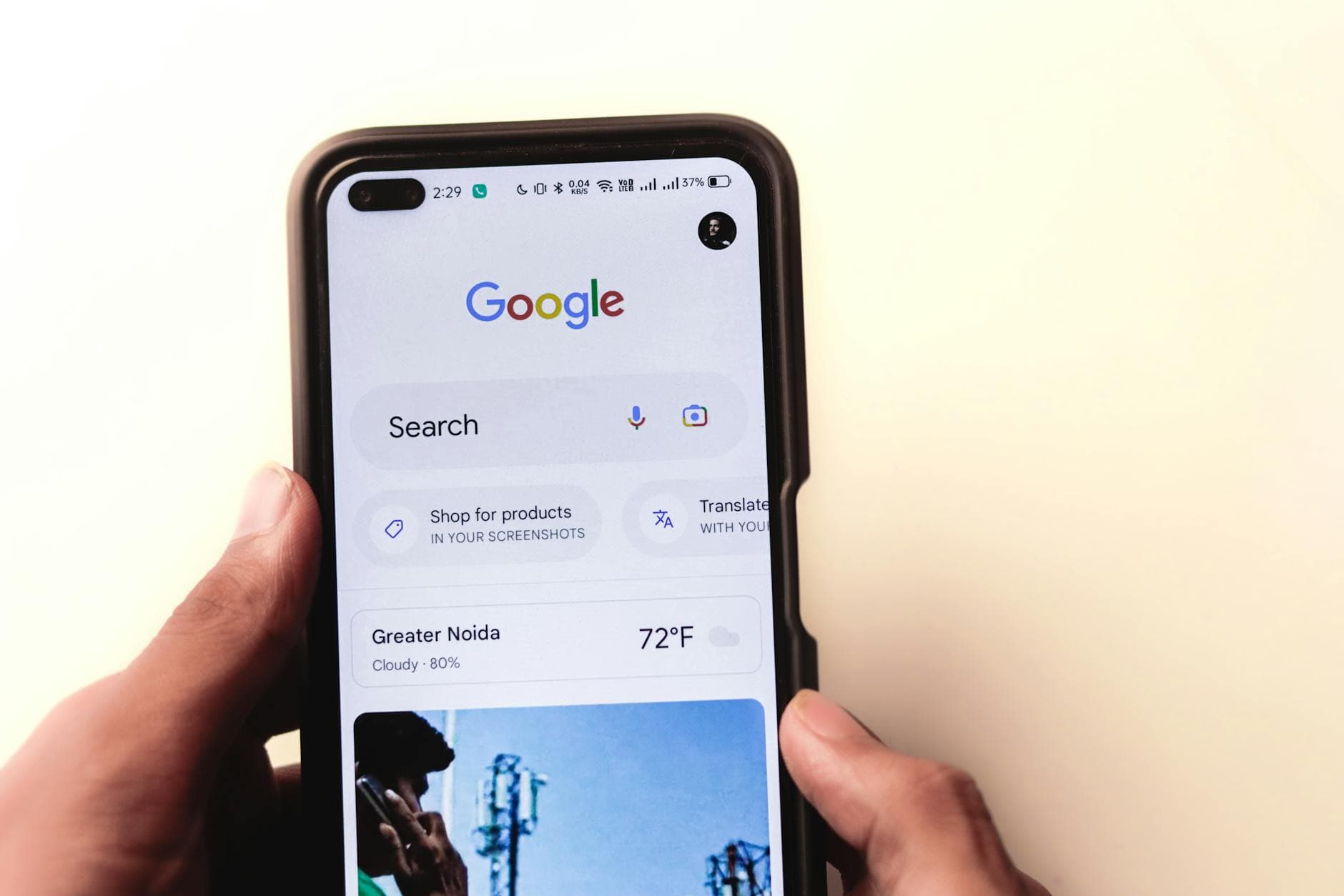 Carte avec épingles montrant le pack local Google Business Profile